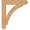 Ekena Millwork Thorton Arts & Crafts Smooth Bracket, Western Red Cedar, 5 1/2"W x 34"D x 38"H BKT06X34X38THR03SWR - alternate 2